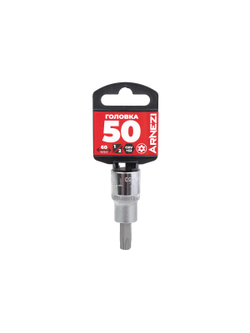 Головка 1/2" со вставкой TORX Security T50 L=60, на холдере Arnezi R0345250