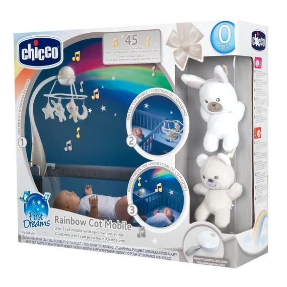 Игрушка-мобиль Chicco Радуга Нейтральная