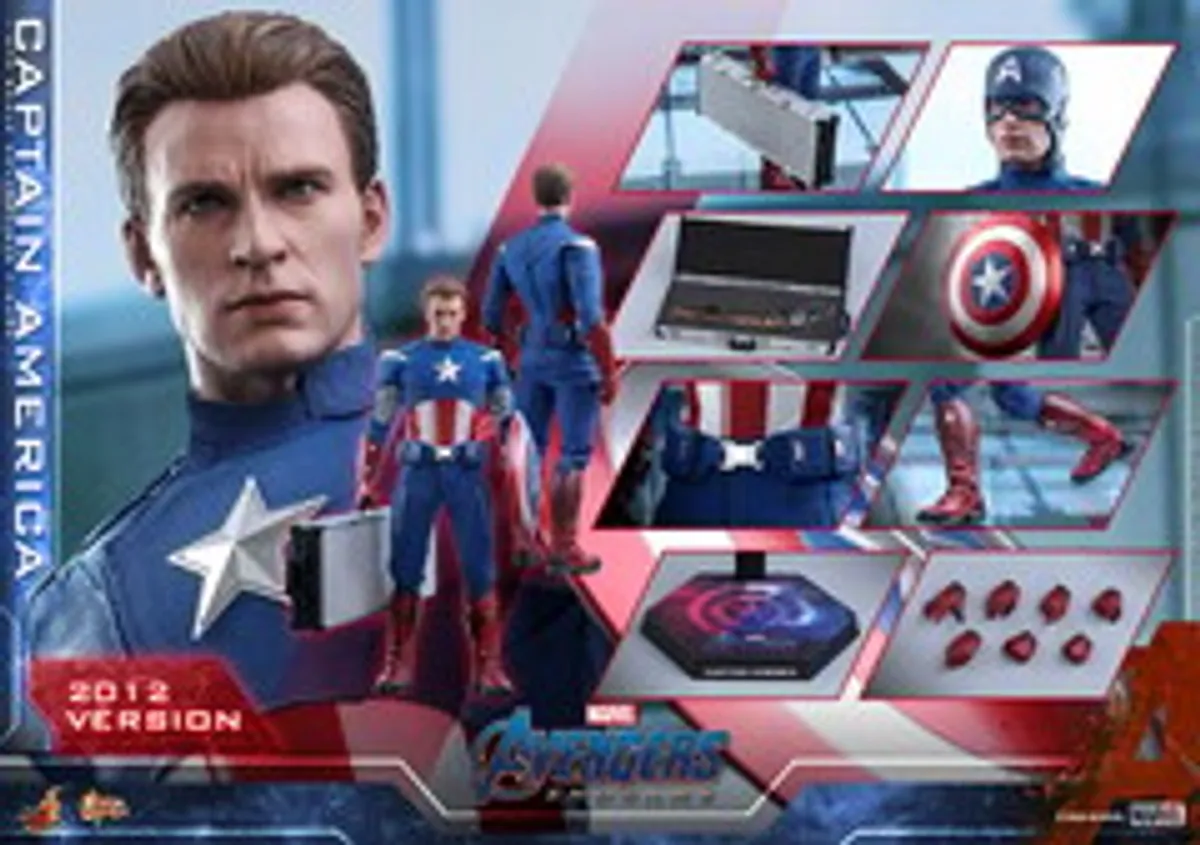 Фигурка Hot Toys Marvel Avengers End Game: Captain America (2012 Version)
