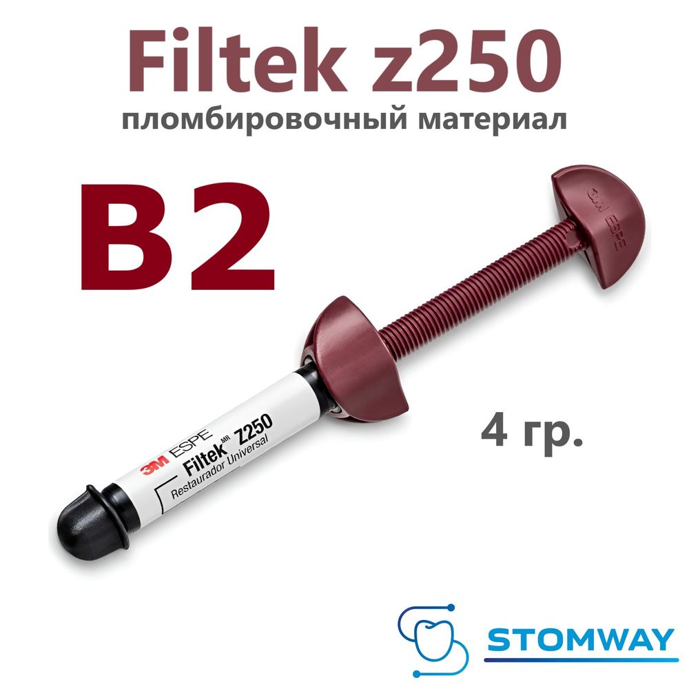 Filtek z250 B2 (4гр.) Филтек Зет 250 В2 шпр., пломбировочный материал, 6020B2