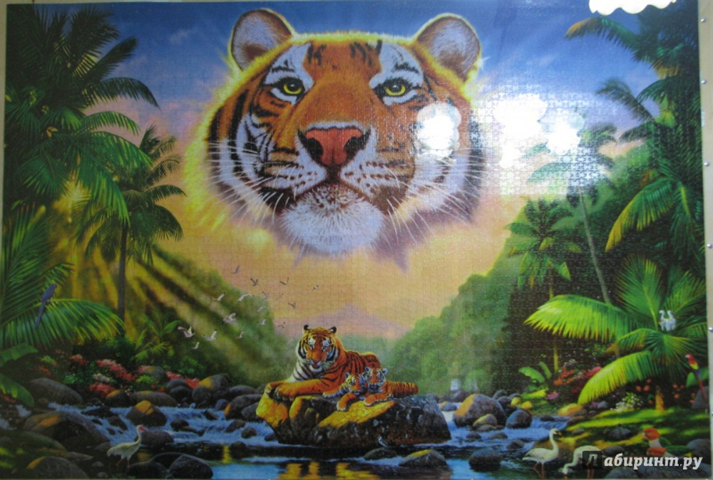 STEP Puzzle Пазл 6000 "Величественный тигр" (Авторская коллекция) арт.85501, от 12 лет .
