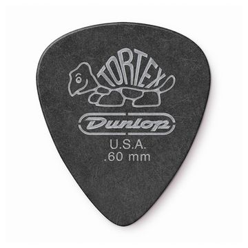 Медиаторы 72шт, 0,60мм, Dunlop 488R.60 Tortex Pitch Black Standard