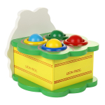 Развивающая игрушка деревянная 3 ячейки, коробка C-41663