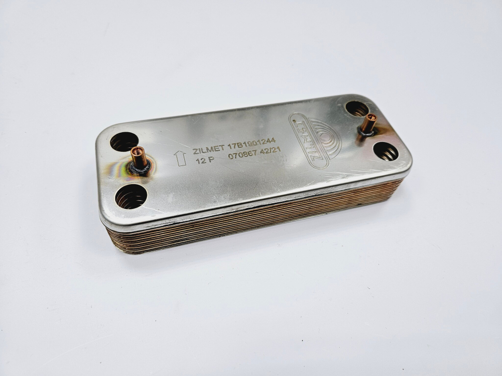 Теплообменник ГВС (12пл.) ARISTON BS/Clas/Egis Plus... (арт. 65104333-4)