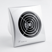 Накладной вентилятор Soler Palau SILENT-100 CRZ SILVER