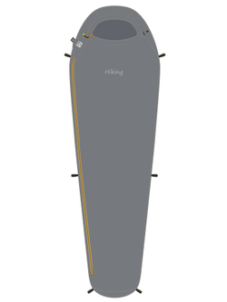 СПАЛЬНЫЙ МЕШОК BASK HIKING V2 XL