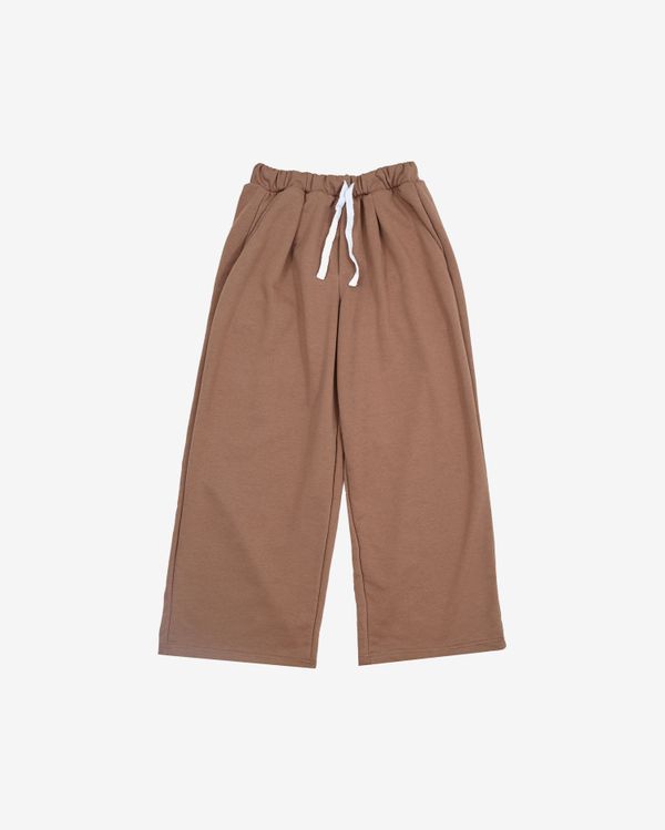 Брюки Baggy Trousers Logo Brownie коричневые - фото 1
