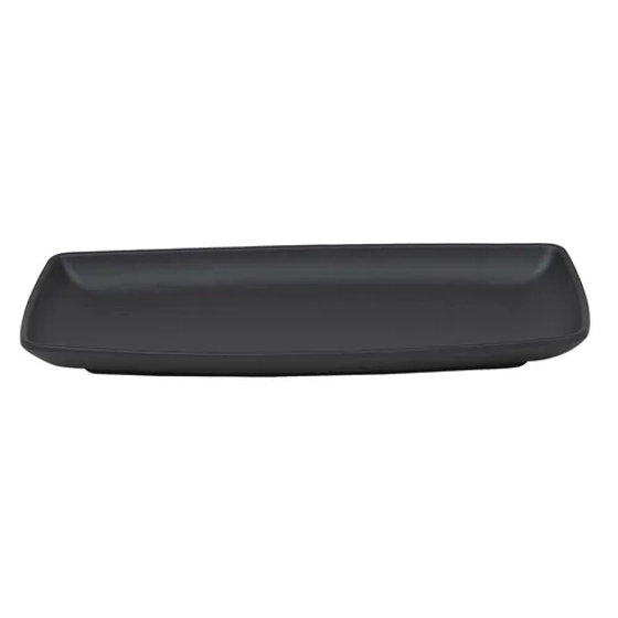Блюдо 24*11*2,2 см прямоуг. с бортом Black Finish пластик меламин P.L. Proff Cuisine