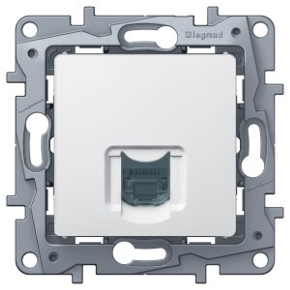 Etika Розетка RJ45 кат5Utp.белая 672241