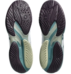 Мужские теннисные кроссовки Asics Court FF 3 - white/foggy teal