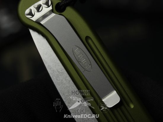 Автоматический нож Microtech 135-10OD LUDT с клинком из стали Böhler M390