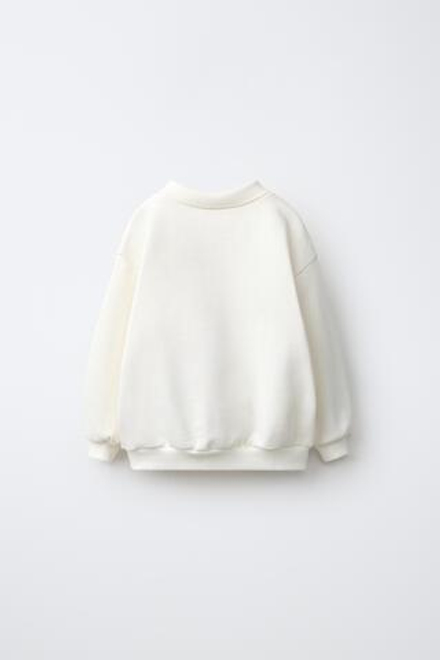 ZARA ТОЛСТОВКА-ПОЛО HELLO KITTY © SANRIO, БЕЛЫЙ