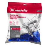 Зажим для системы выравнивания плитки СВП Ворота, 2 мм, 100 шт. Matrix — фото 2