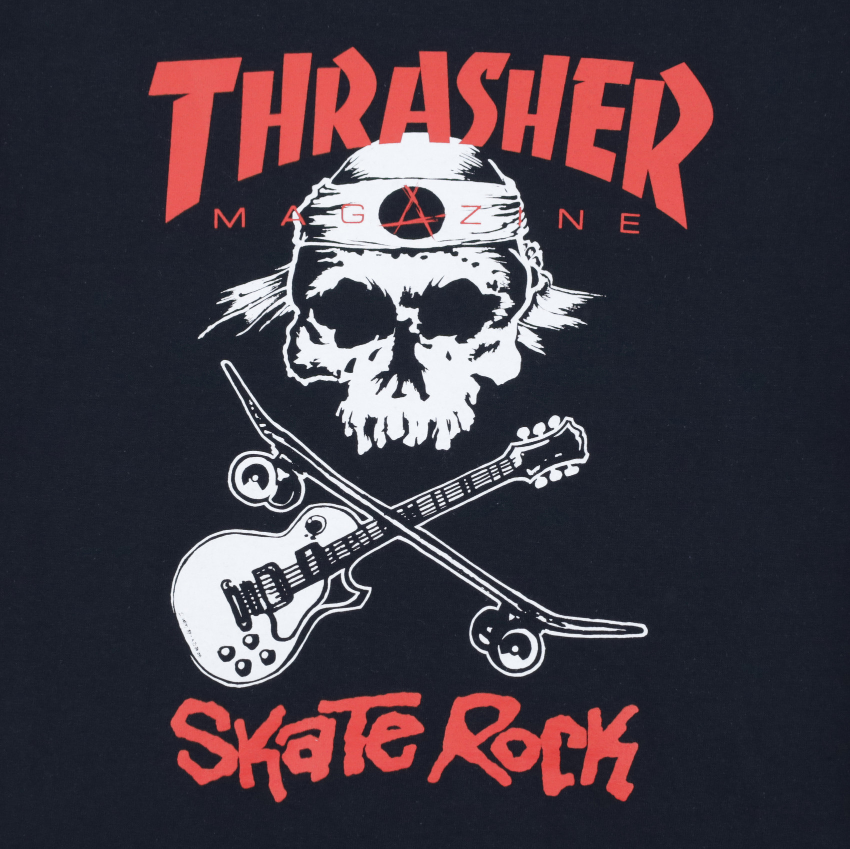 Футболка Thrasher Skate Rock Skull (black) артикул: - купить в магазине Дайс