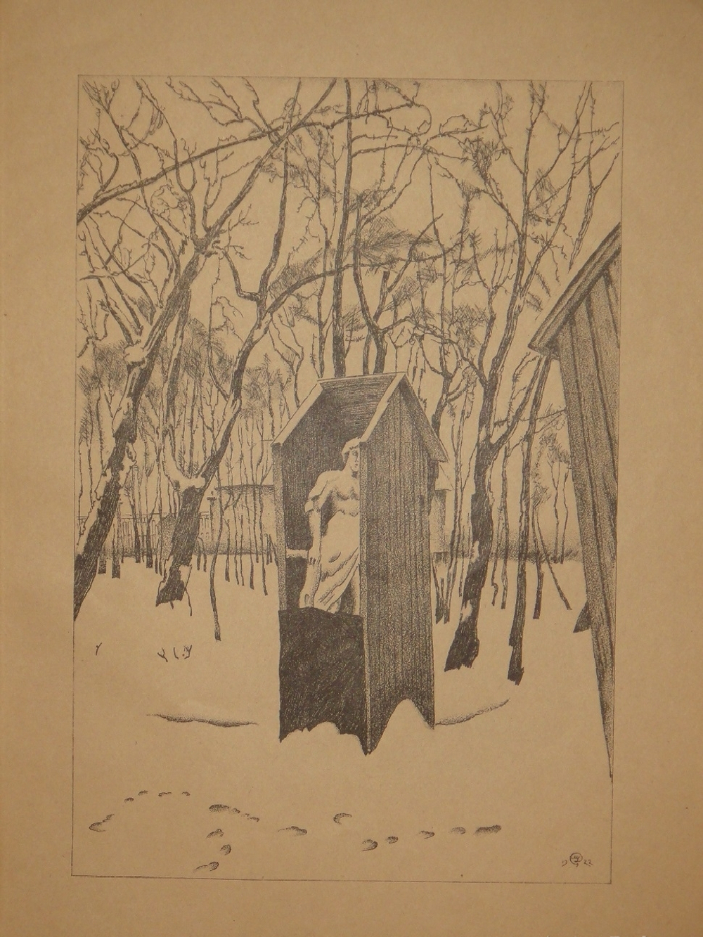 "Петербург в двадцать первом году". 1923г.