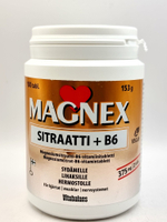 Magnex Sitraatti + B6, 100 таблеток,  цитрат магния 153 г (Из Финляндии)