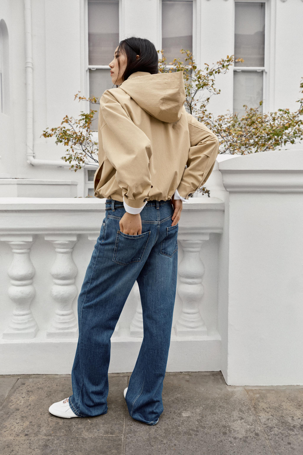 КУРТКА СО СЪЕМНЫМ КАПЮШОНОМ — ZARA