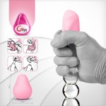 Gvibe Gegg Pink - яйцо-мастурбатор, 6.5х5 см. розовый