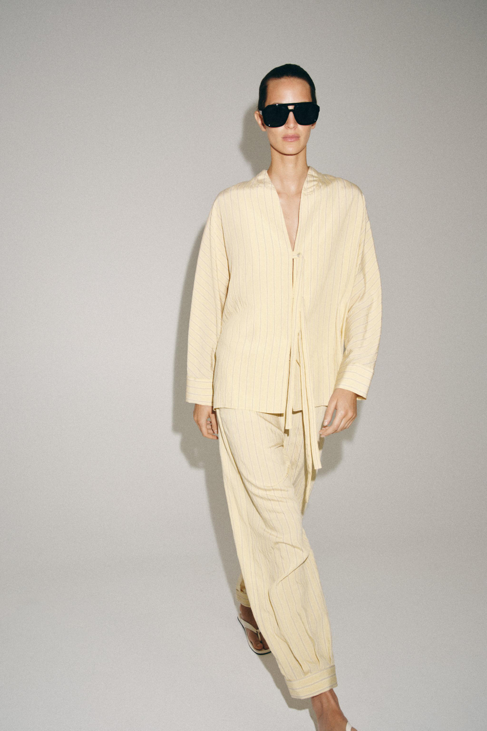 РУБАШКА В ПОЛОСКУ — ZW COLLECTION — ZARA