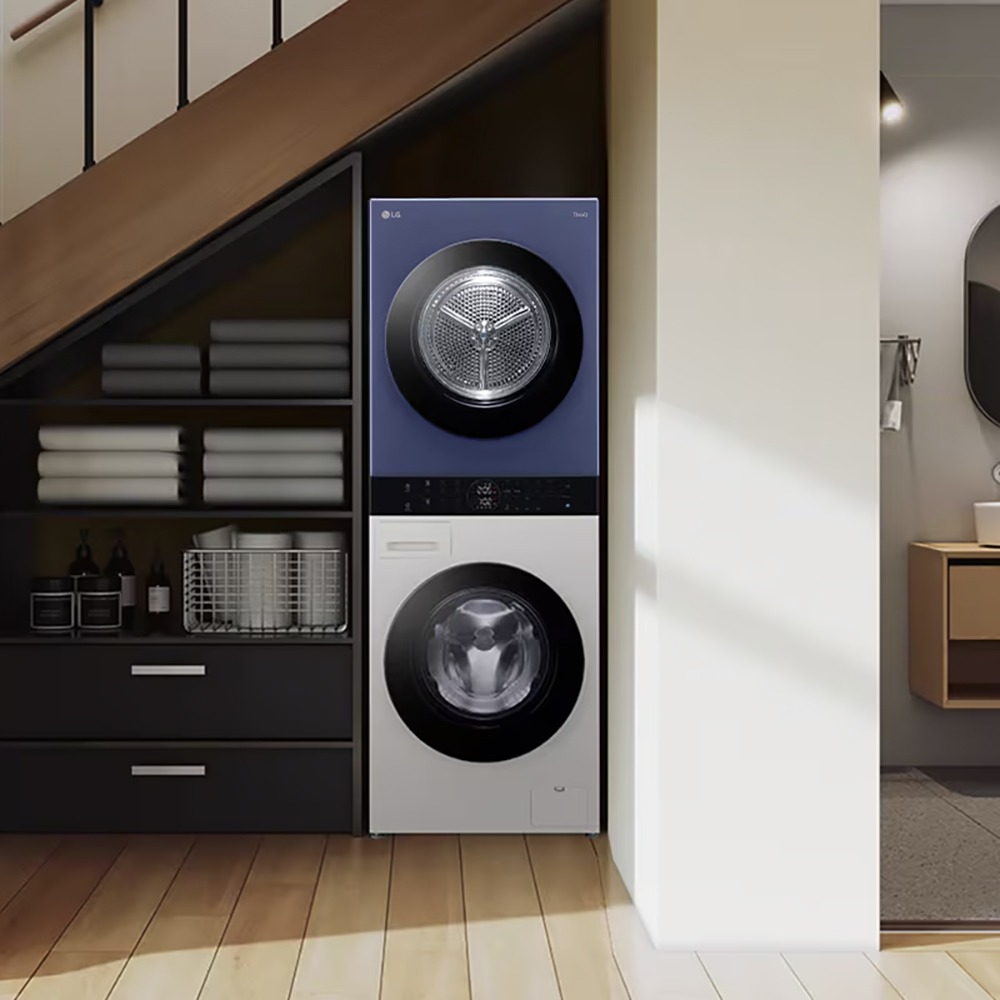 Стирально-сушильная машина LG W4W8LVPK4HM WashTower