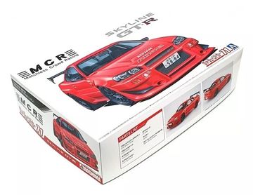Сборная модель 1/24 Aoshima Nissan Skyline GT-R BNR34 '02 MCR
