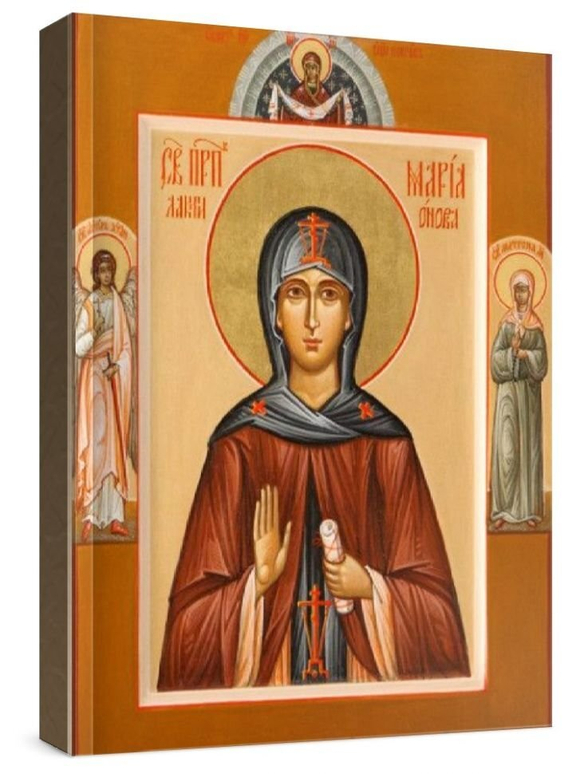 Мария Лактионова (рукописная икона)
