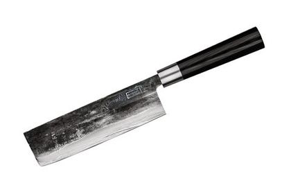 Нож кухонный Накири, гвоздичное масло и салфетка 17.1см Samura Super 5