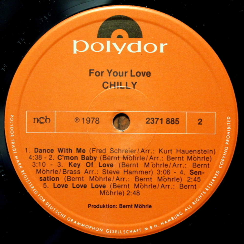 Chilly / For Your Love (LP)