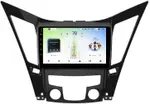 Магнитола для Hyundai Sonata 6 YF 2010-2013 (штатный усилитель) - Teyes CC4L монитор 9" IPS, Android 14, Быстрая, Snapdragon 662, CarPlay, 4G SIM-слот