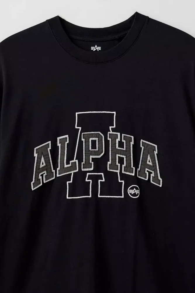 Футболка Alpha Industries UNFRM UNI (Чёрная)