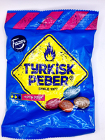 Конфеты леденцы Fazer Tyrkisk Pepper Hot & Sour Salmiak 150 г (Из Финляндии)