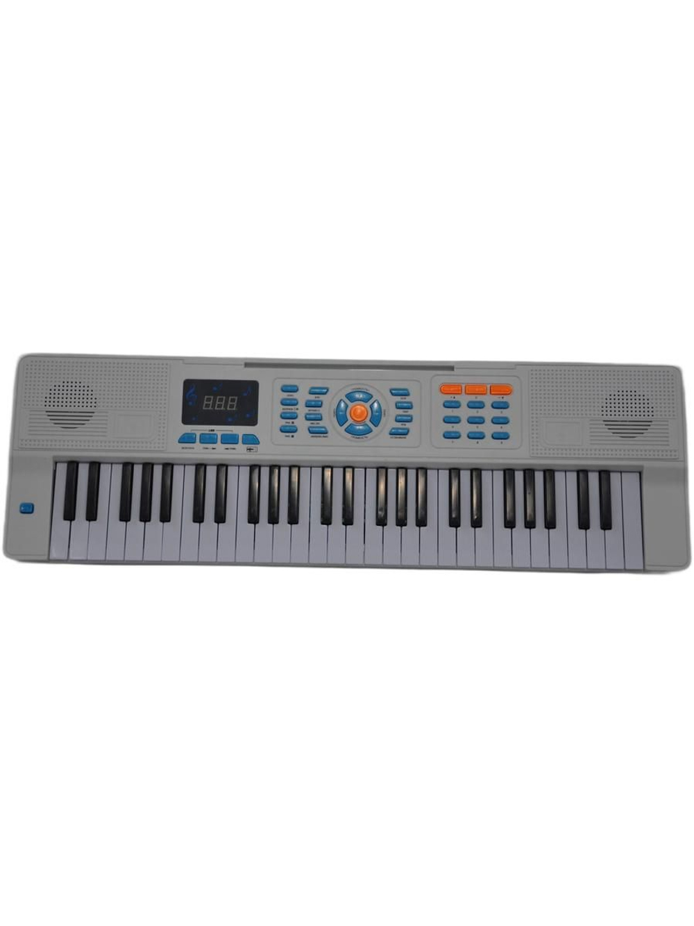 Синтезатор SONATA чёрный с микрофоном, 54 клавиши, 16 тембров, 100 ритмов, для начинающих, на батарейках