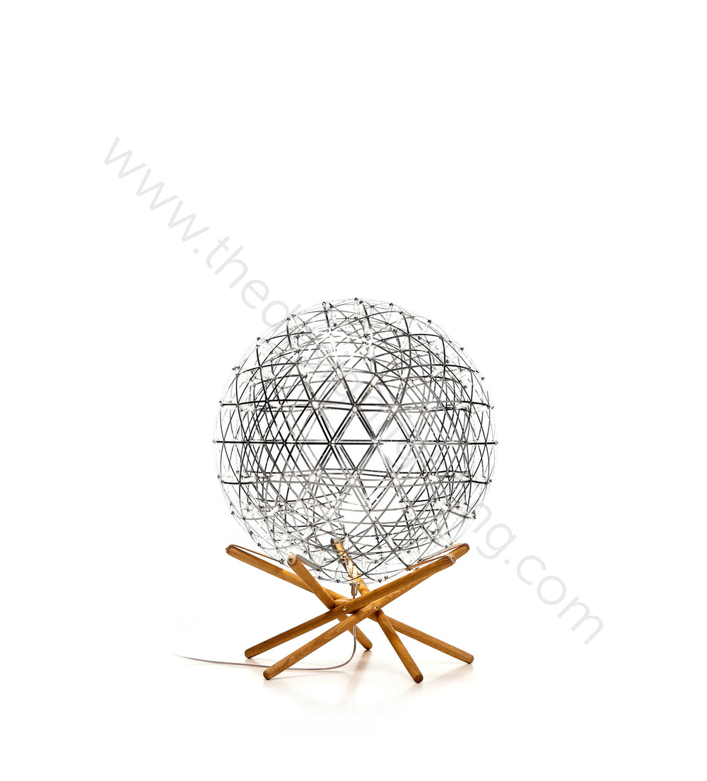 Floor lamp   Raimond Tensegrity by Moooi (Silver,  D 61 cm)