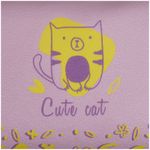 Пенал мягкий, 200*55*40 MESHU "Cute cat", искусственная кожа