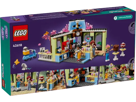 Конструктор LEGO Friends 42618 Кафе в Хартлейк-Сити