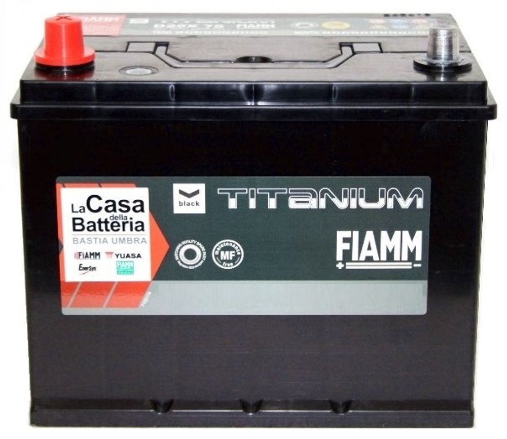 Fiamm Titanium Black Asia 6CT- 44 ( B24X 44 ) аккумулятор Fiamm Titanium Black Asia 6CT- 44 ( B24X 44 ) аккумулятор