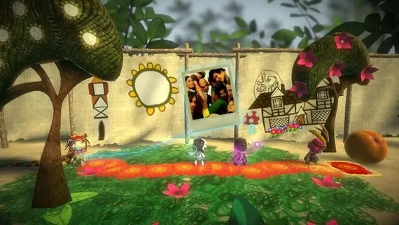 PSP Platinum LittleBigPlanet (Б/У, Полностью на русском языке, UCES-01264)