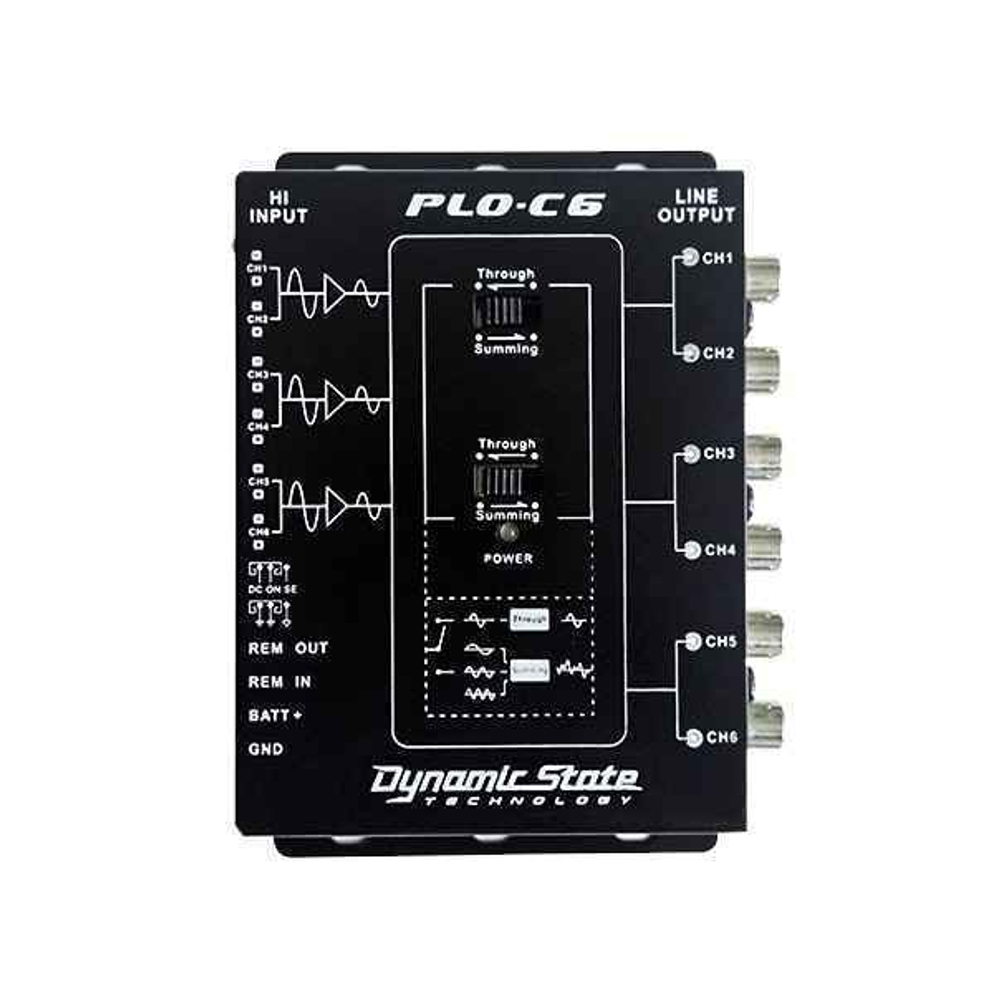 КОНВЕРТЕР АУДИО СИГНАЛА DYNAMIC STATE PLO-C6 PRO SERIES