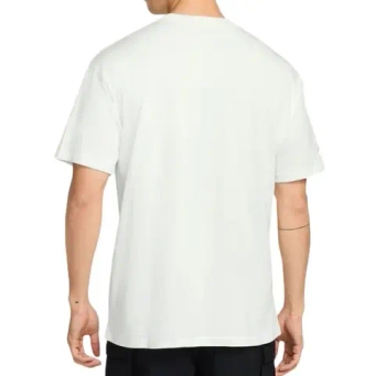 Мужская теннисная футболка Nike Club Rules Logo2 - summit white