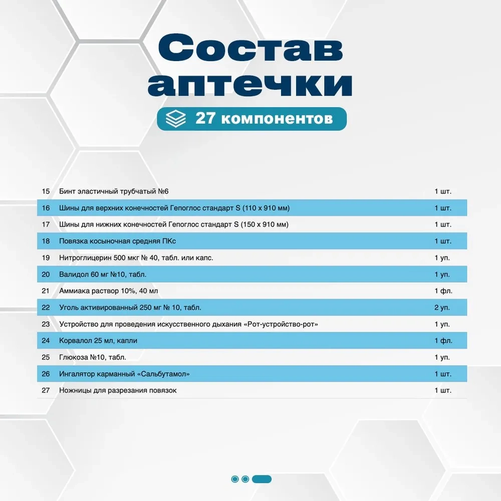 Аптечка   для спортивных залов сумка  Фэст м.3302