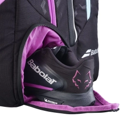 Сумка для Padel Babolat RH Pro Padel Juan Lebron - black/purple/light green