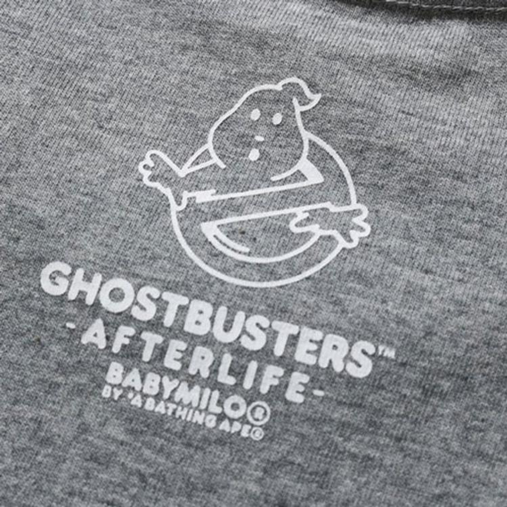 A Bathing Ape X Ghostbusters Baby Milo 2 Tee серый