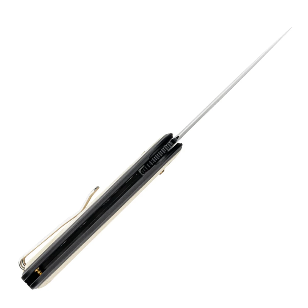 Нож складной SRM 251MB-GT2 Twin Black Ti (N690, White G10/Aluminium)