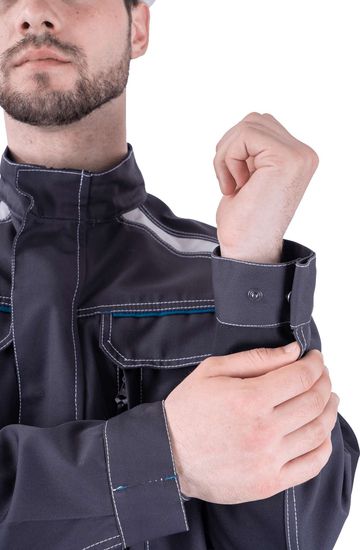 Куртка «Турбо СЕЙФЕТИ (SAFETY)» мужская серая