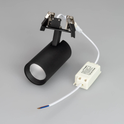 Светильник LGD-LUMOS-R55-9W Warm3000 (BK, 25 deg, 230V) (Arlight, IP20 Металл, 3 года) 034148