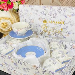 Lenardi 133-316 Кофейный набор 12пр. 120 мл ГРАЦИЯ в под.уп.(х12)Фарфор