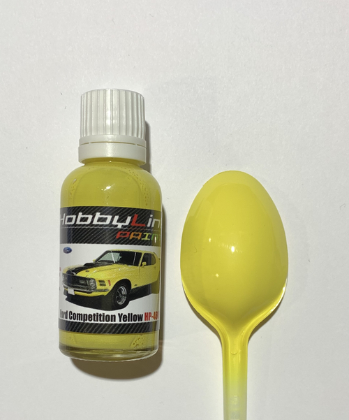 Краска лаковая HobbyLink Ford Competition Yellow HP-4606