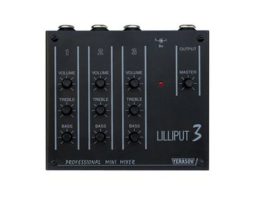 Микшерный пульт, 2 линейных/1 микрофонный вход, Yerasov LILLIPUT-3B