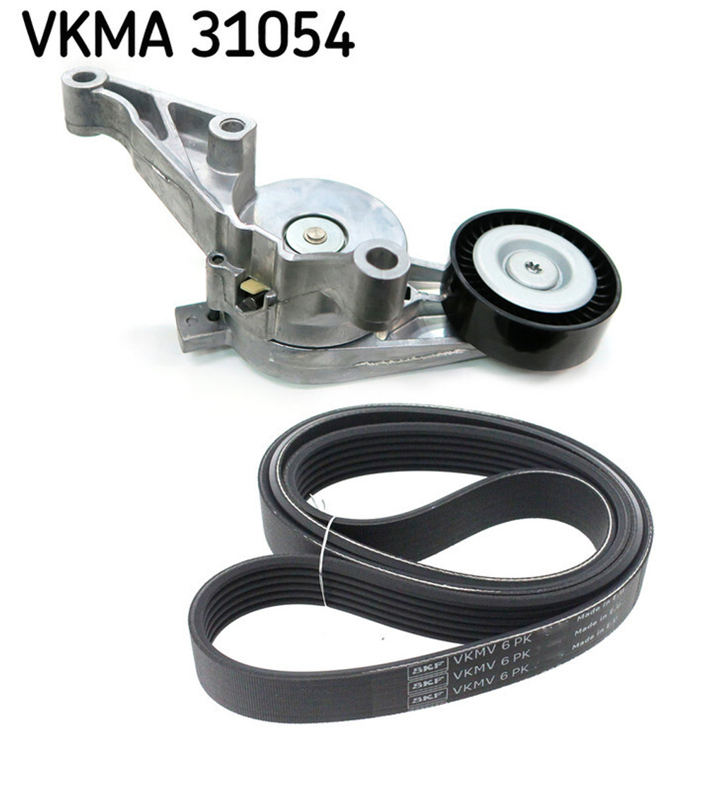SKF - VKMA31054-SKF - V-ribbed Belt Set