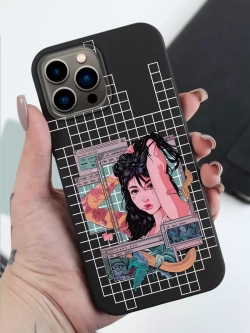 Чехол на iPhone 14 Pro Max с 3D принтом
